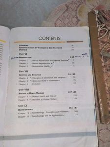 Biology Textbook - Class XI and XII