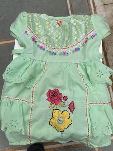 Light Green Baby Girl Dress