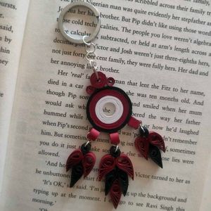 Quilling Dreamcatcher-Inspired Keychain