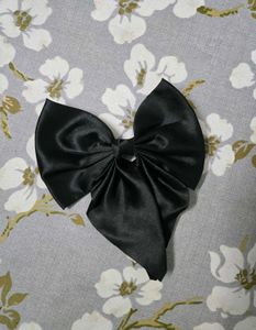 Elegant Satin Bow Hair Clips (Set of 2)