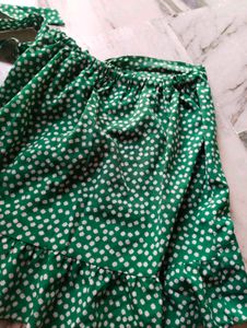 Green Shein Skirt
