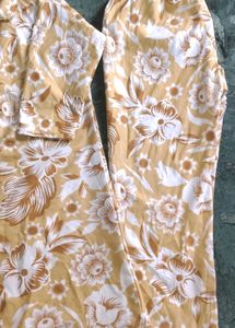 Floral kurta/cord set