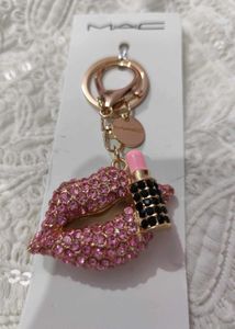 Mac Heart Shape Keychain