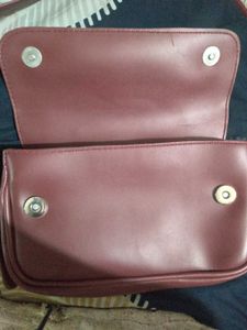❤️ Trendy Burgundy Shoulder Bag ❤️