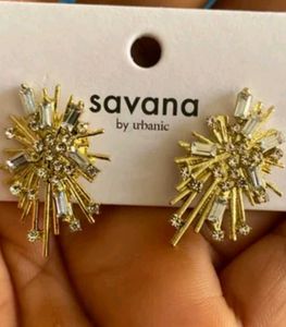 Sparkling Starburst Earrings