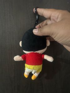 Crayon Shin-chan keychain featuring the
