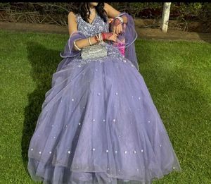 Beautiful Lavender Lehenga( Fixed price )