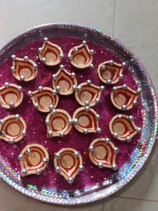 Diwali Clay Diyas - Set of 15