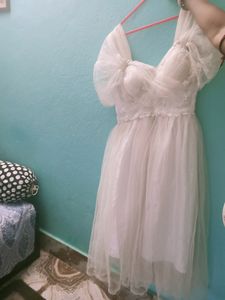 Off White Gown