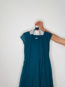 Emerald Green festival dress