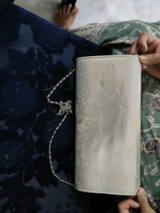 Silver Clutch