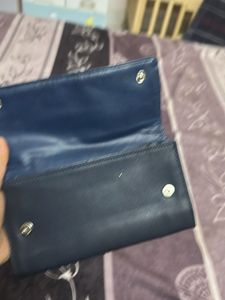 Stylish Navy Blue Wallet
