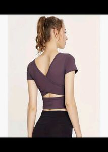 Stylish Wrap Crop Top