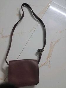 Chic Crossbody Bag with Furry Accent