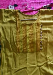 Elegant Lime Green Kurta