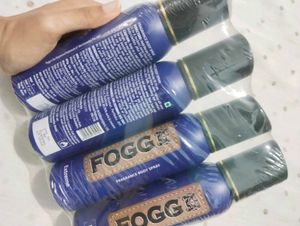 Fogg Extreme Fragrance Body Spray 4 Pc Pack