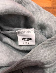Grey Sweatshirt and Pants Set