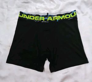 Under Armour Men's Black Boxer Briefs