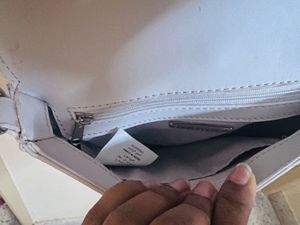 Steve Madden Stylish Light Grey Crossbody Bag