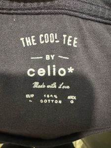 Men's Textured Crew Neck T-Shirt