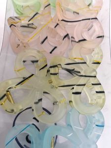 Pastel Hair Claw Clips Set