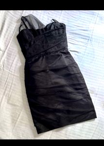 One Shoulder Black Dress