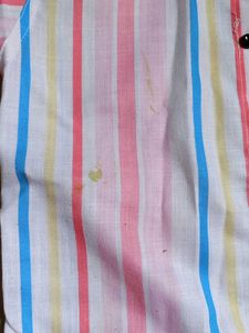 Striped Button-Down Shirt