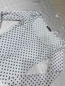 polka Dot White top