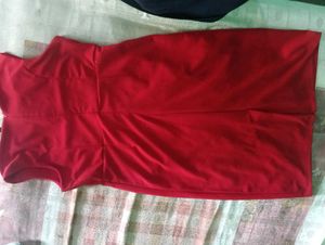 Red Embroidered Blouse