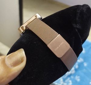 Joker &amp; Witch Rose Gold Square Watch