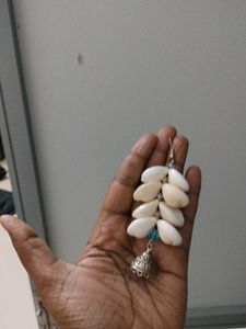 Seashell Jhumka Earrings