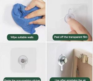 30 Pcs Adhesive Wall Hooks