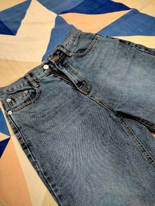 Wide leg high waist Jeans