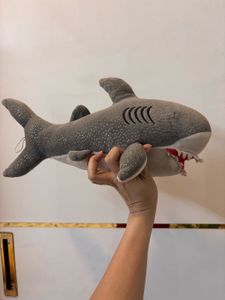 Sparkly Shark Plush Toy