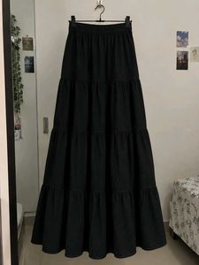 Tiered Maxi Skirt Combo