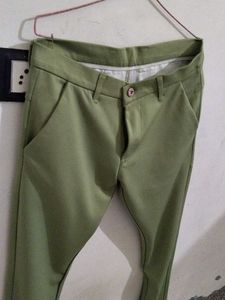 Men's Light Green Dress Pants