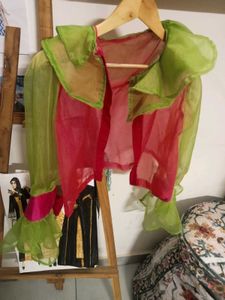 organza shrug