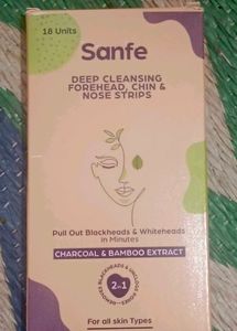 Sanfe Deep Cleansing Face Strips