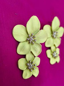 Floral Statement Earrings