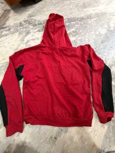 Red Brooklyn Graphic Hoodie