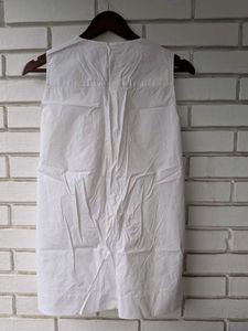 Classic White Sleeveless Top