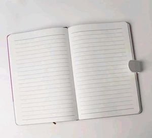 Quotes Print Magnetic Diary Ruled Pages (A5 Size)