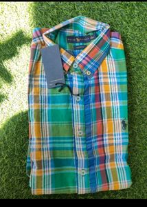 US Polo Ralph Lauren Colorful Plaid Shirt