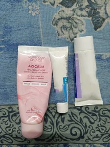 azelaic acid cream + other creams