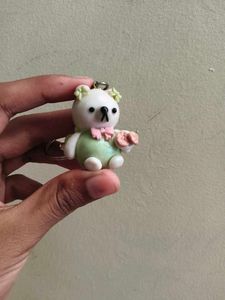 Cute Teddy Bear Keychain