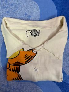 Cute Garfield Graphic Crop Top