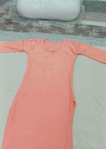 Peach Kurta New