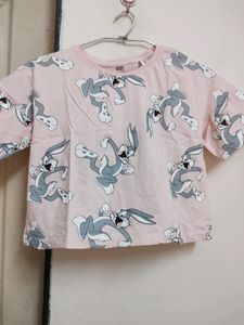 Bunny Trendy Crop top of looney tunes
