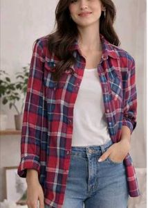 Plaid Flannel Shirt MAX