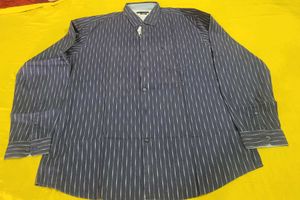 Striped Button-Down Shirt